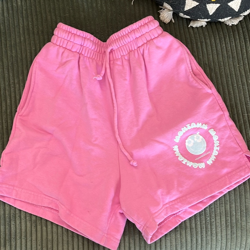 Frankies Bikinis Pink Shorts size S
